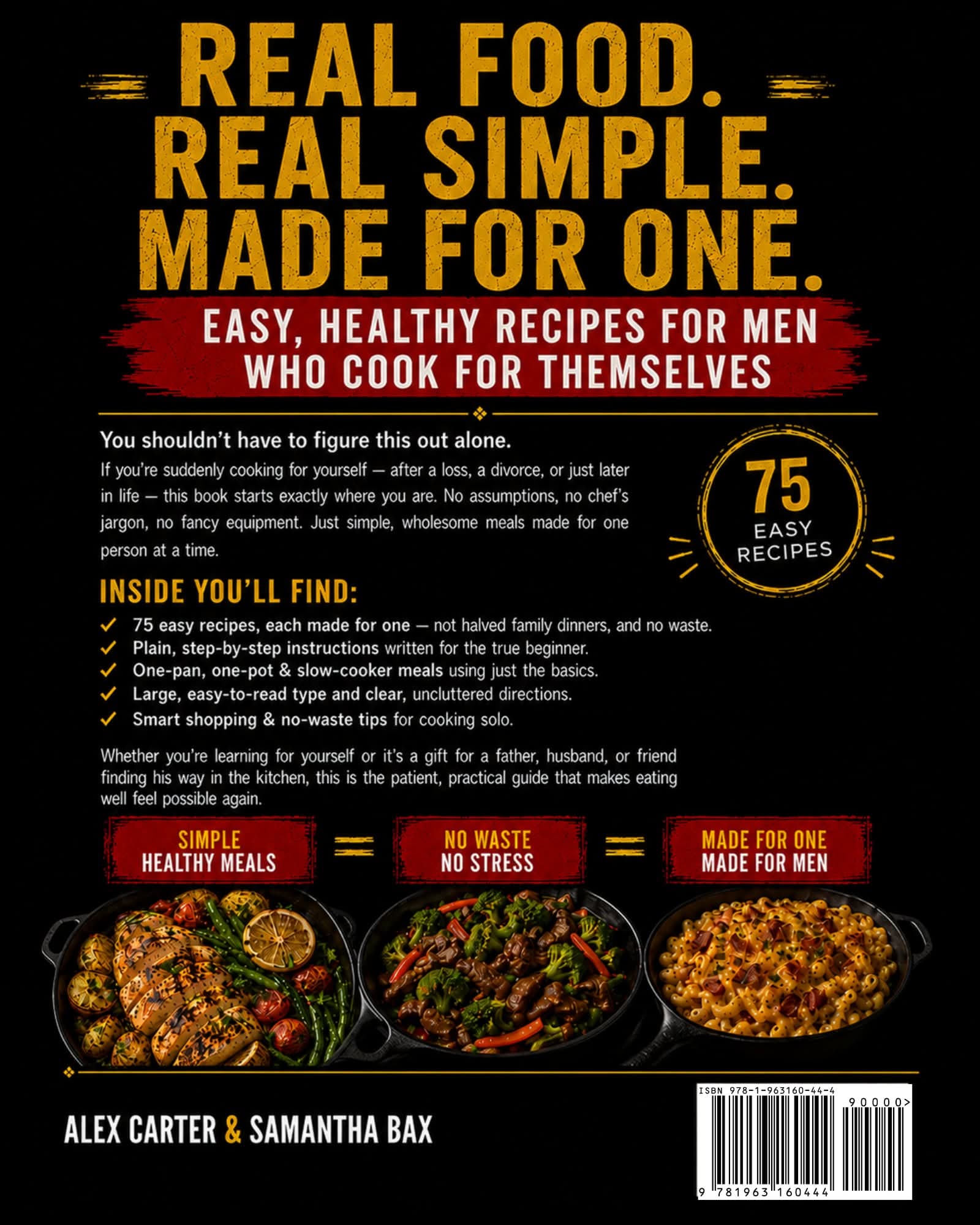 Cooking For One For Men - EBK - Image 2